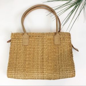 Straw Tote Bag